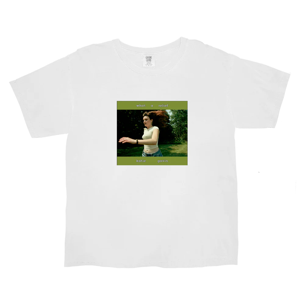 What a Relief Tee in White